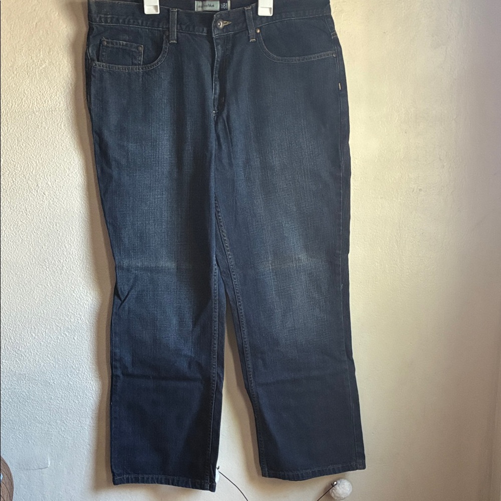 Anchor Blue Men's Deep Indigo Straight Jeans - est 81